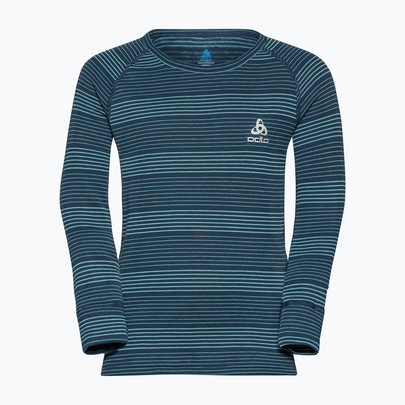 Vaikiški terminiai apatiniai drabužiai ODLO Active Warm Eco Long blue 159449/21017 3