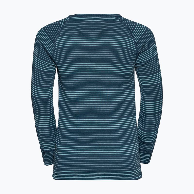 Vaikiški terminiai apatiniai drabužiai ODLO Active Warm Eco Long blue 159449/21017 4