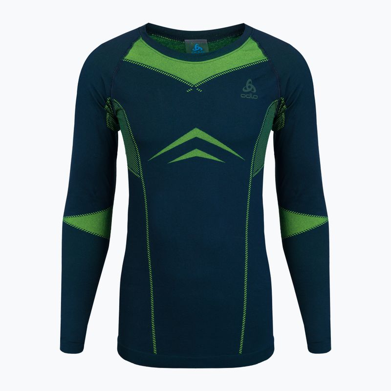 Vyriški terminiai apatiniai drabužiai ODLO Fundamentals Performance Warm Long green/green 196082/21022 2