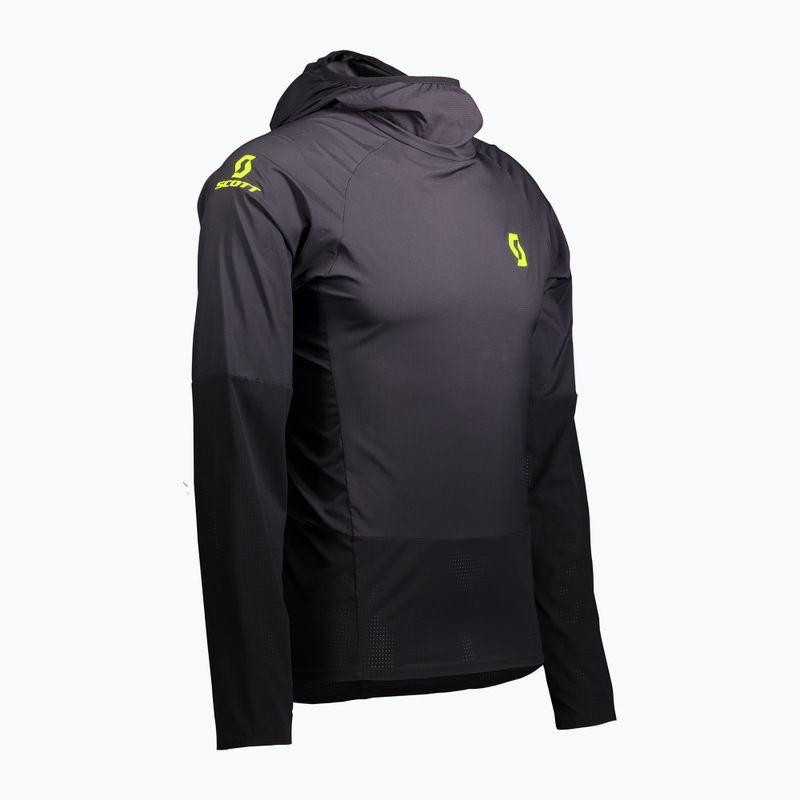 Vyriška bėgimo striukė SCOTT RC Run Windshield black/yellow 3