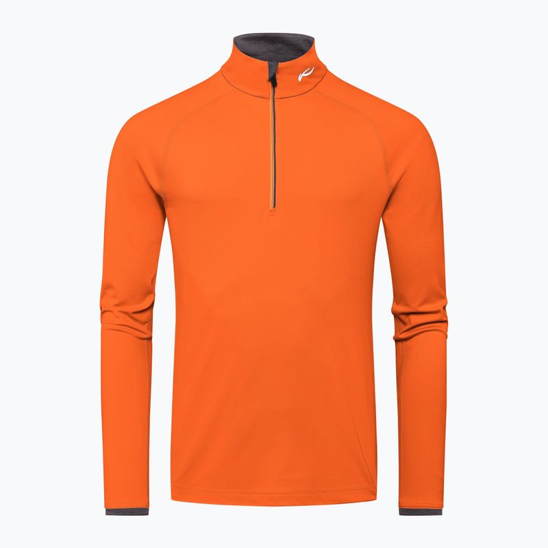 Vyriškas slidinėjimo džemperis KJUS Feel Midlayer Half Zip kjus orange