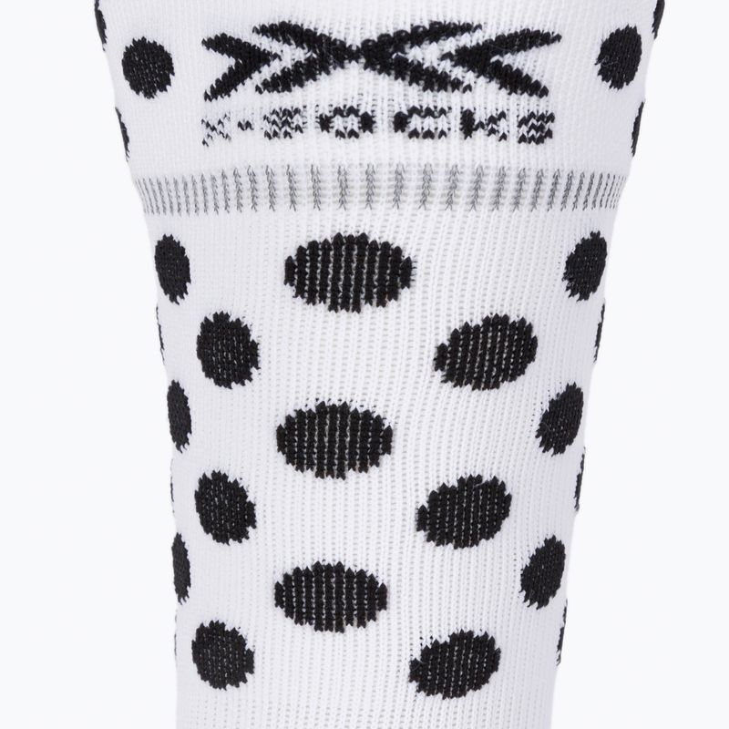 X-Socks dviračių lenktynių kojinės baltos ir juodos BS05S19U-W011 6