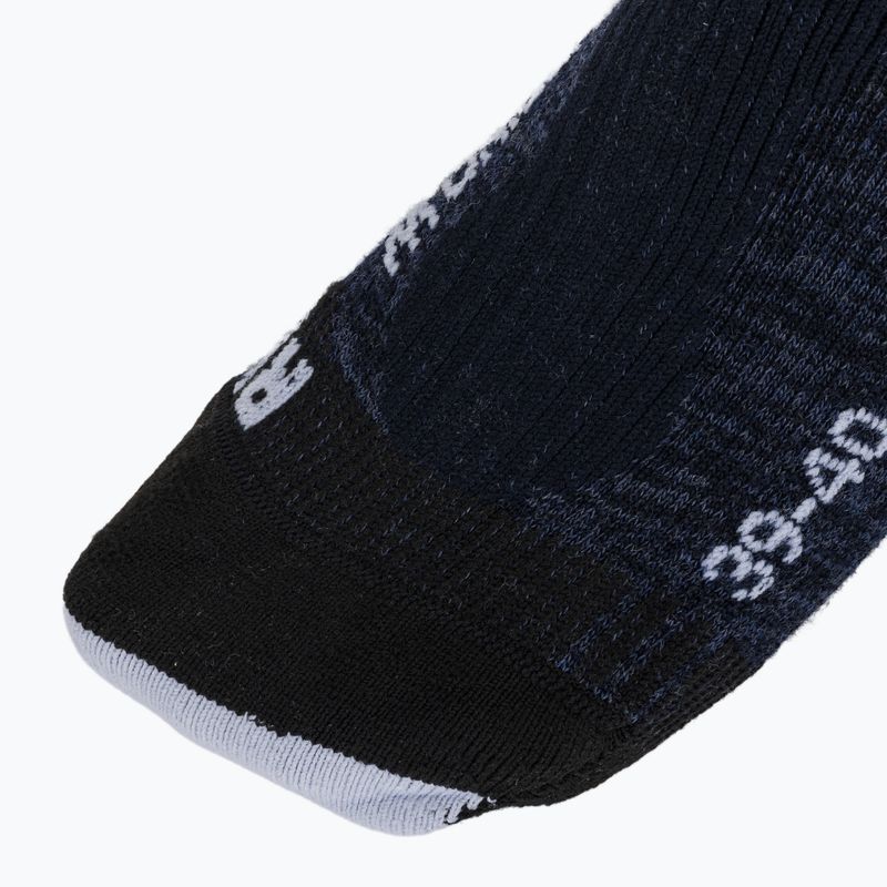 Moteriškos kojinės X-Socks Trek X Merino midnight blue/arctic white 5