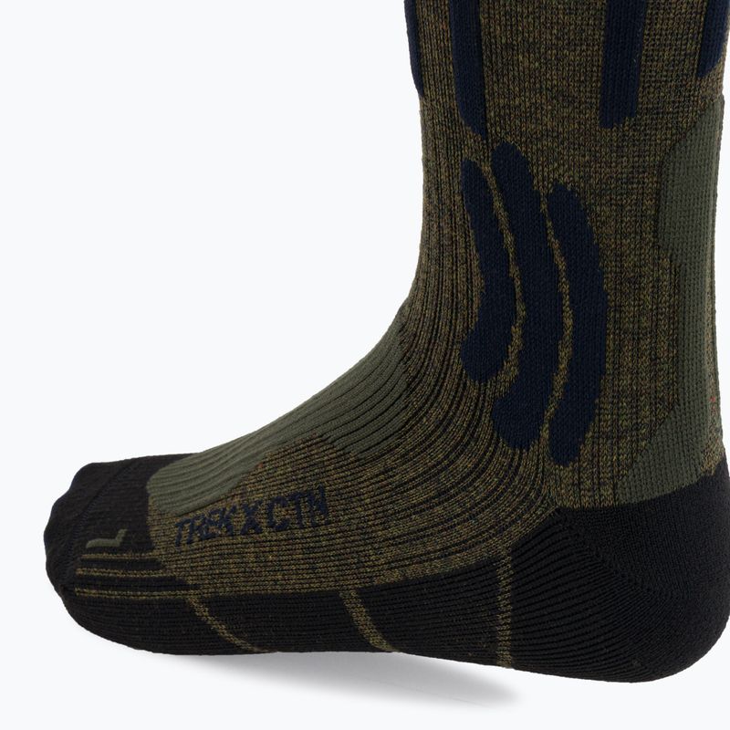 X-Socks Trek X CTN trekingo kojinės žalios-mėlynos TS05S19U-E033 4