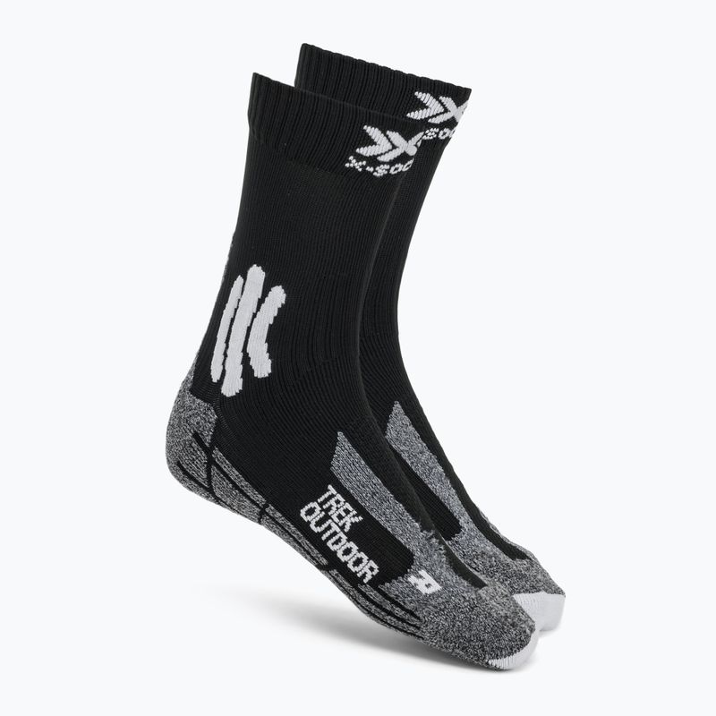 Kojinės X-Socks Trek Outdoor black/grey melange