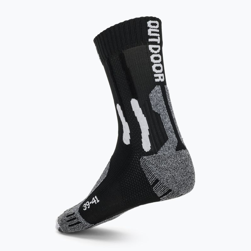 Kojinės X-Socks Trek Outdoor black/grey melange 2