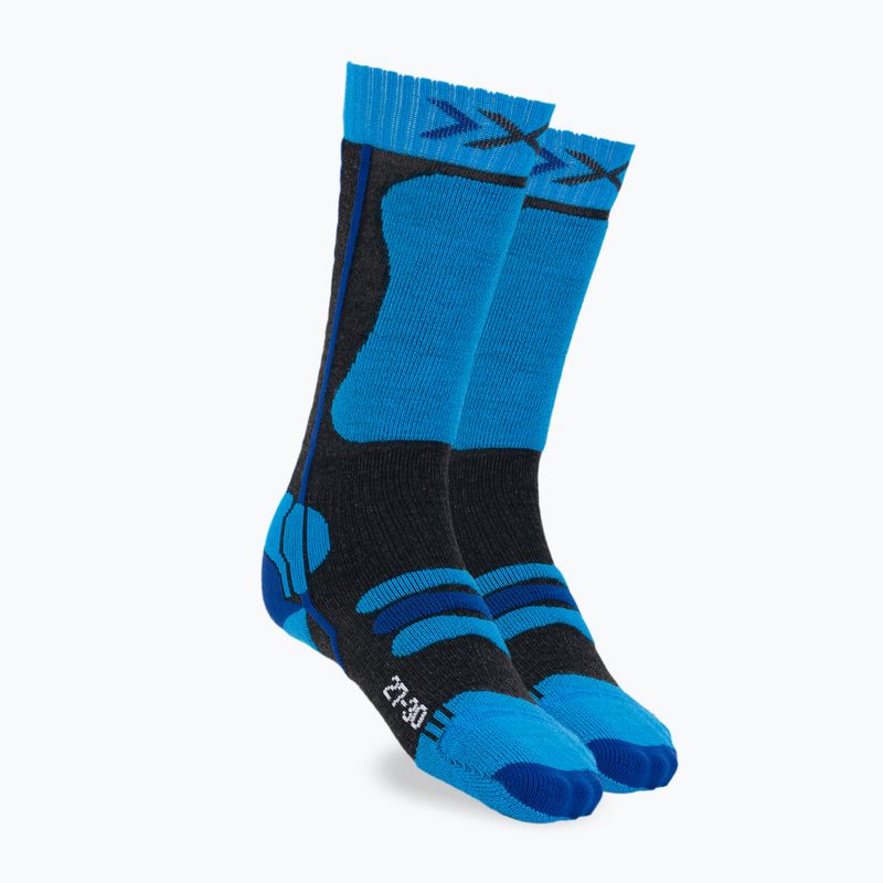 Vaikiškos slidinėjimo kojinės X-Socks Ski 4.0 blue XSSS00W19J