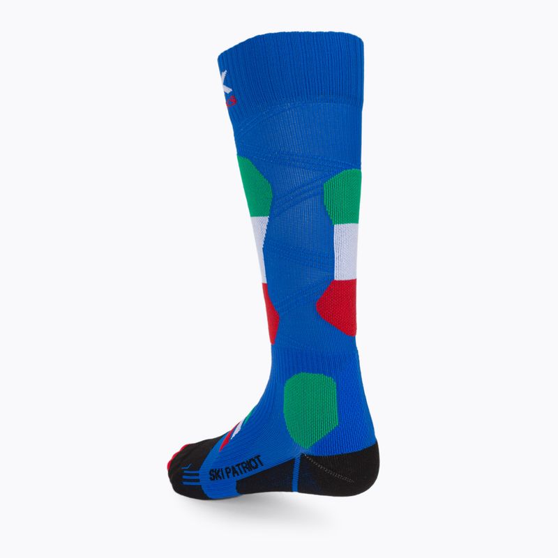 X-Socks Ski Patriot 4.0 Italy blue XSSS45W19U slidinėjimo kojinės 3