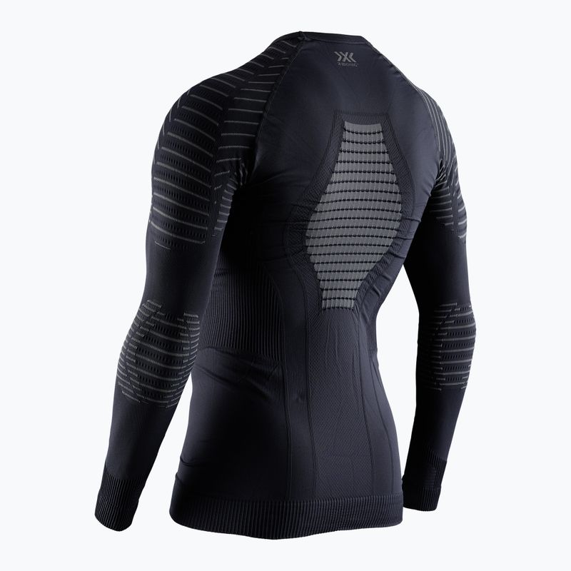 Vyriški termoaktyvūs marškinėliai X-Bionic Invent 4.0 LS black/charcoal 6