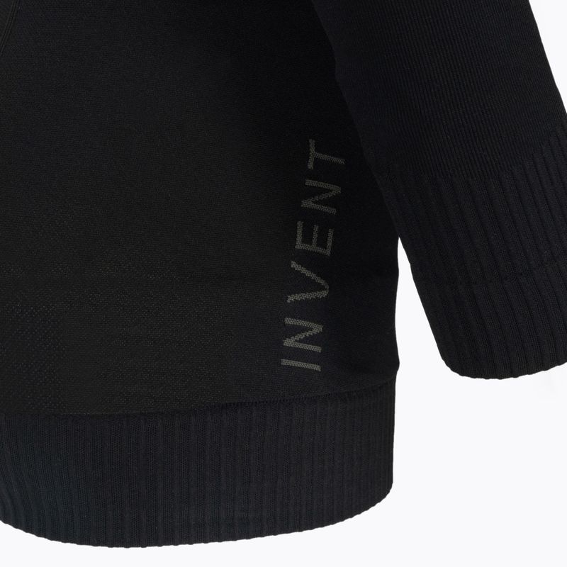 Moteriški termoaktyvūs marškinėliai X-Bionic Invent 4.0 LS black/charcoal 5