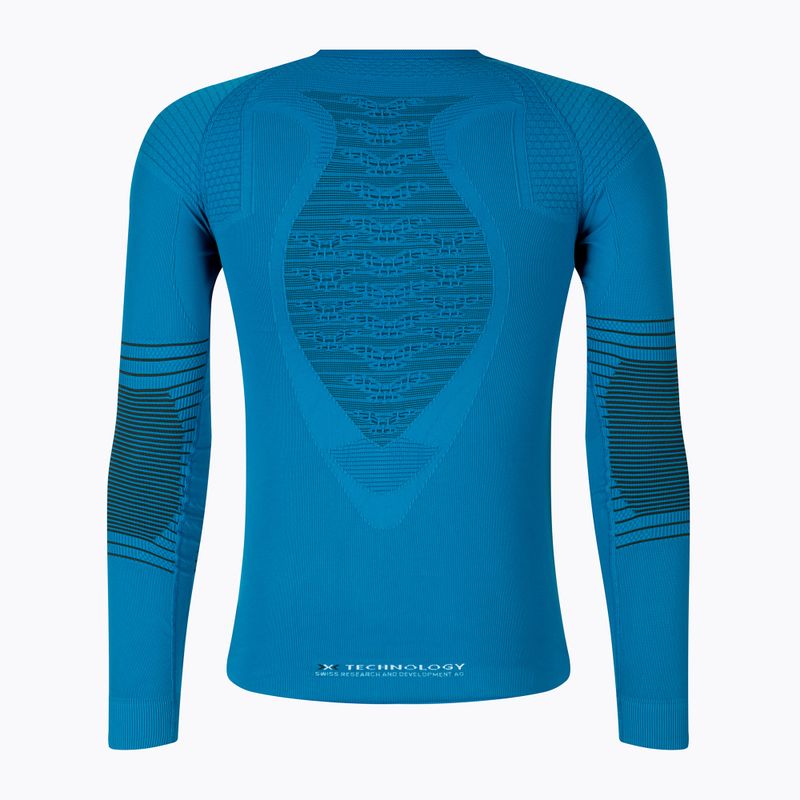 Vyriški termoaktyvūs marškinėliai X-Bionic Energizer 4.0 teal blue/anthracite 2