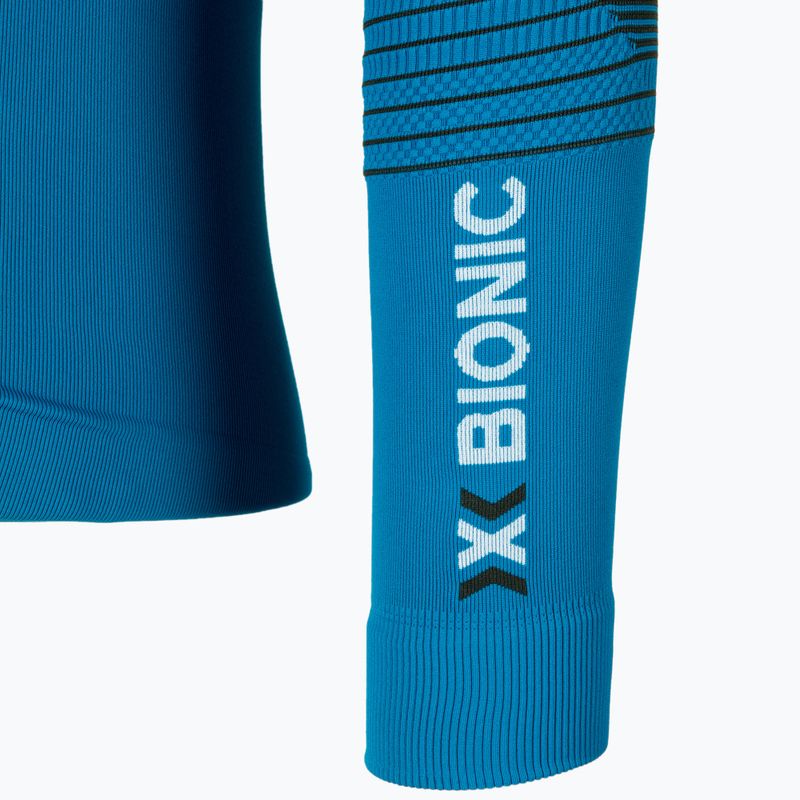 Vyriški termoaktyvūs marškinėliai X-Bionic Energizer 4.0 teal blue/anthracite 4