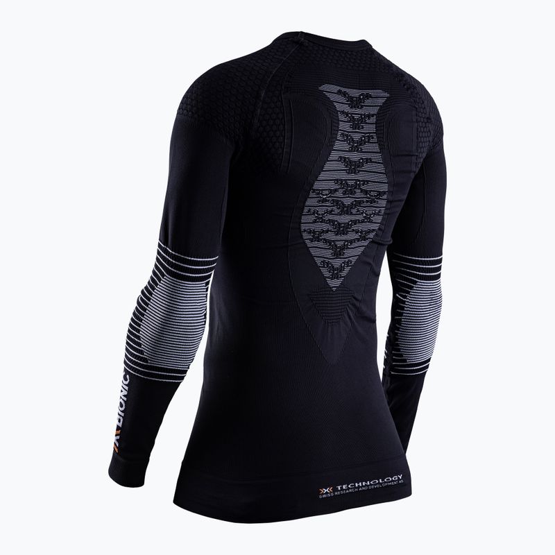 Moteriški termoaktyvūs marškinėliai X-Bionic Energizer 4.0 opal black/arctic white 7