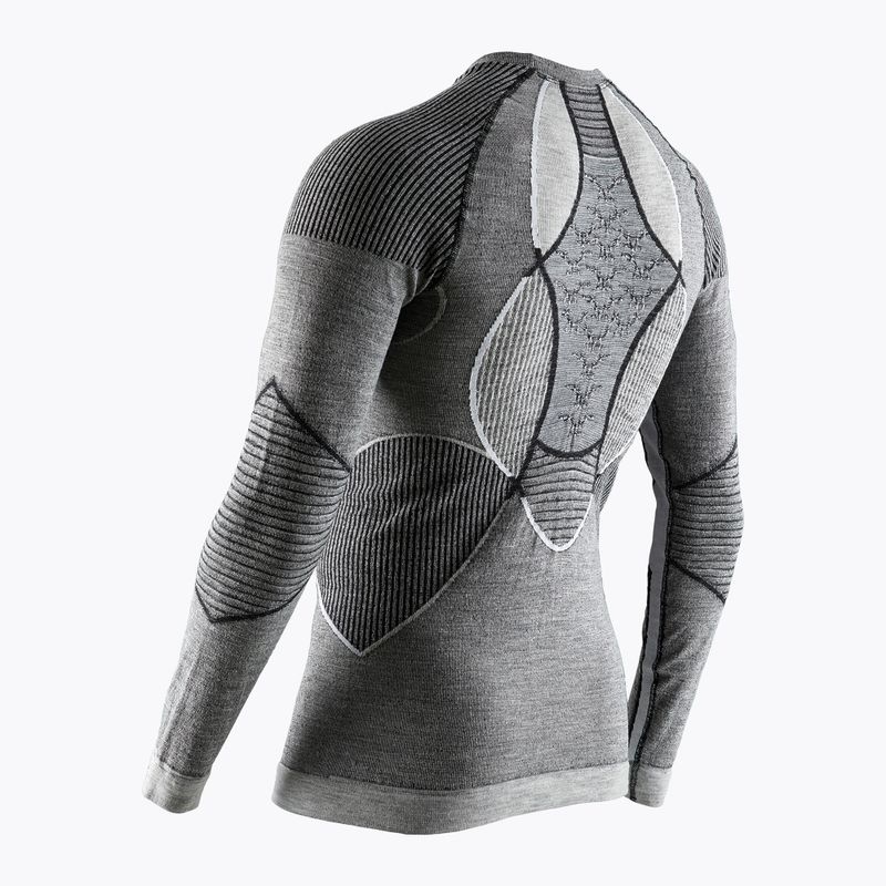 Vyriški termo marškinėliai X-Bionic Apani 4.0 Merino grey APWT06W19M 2