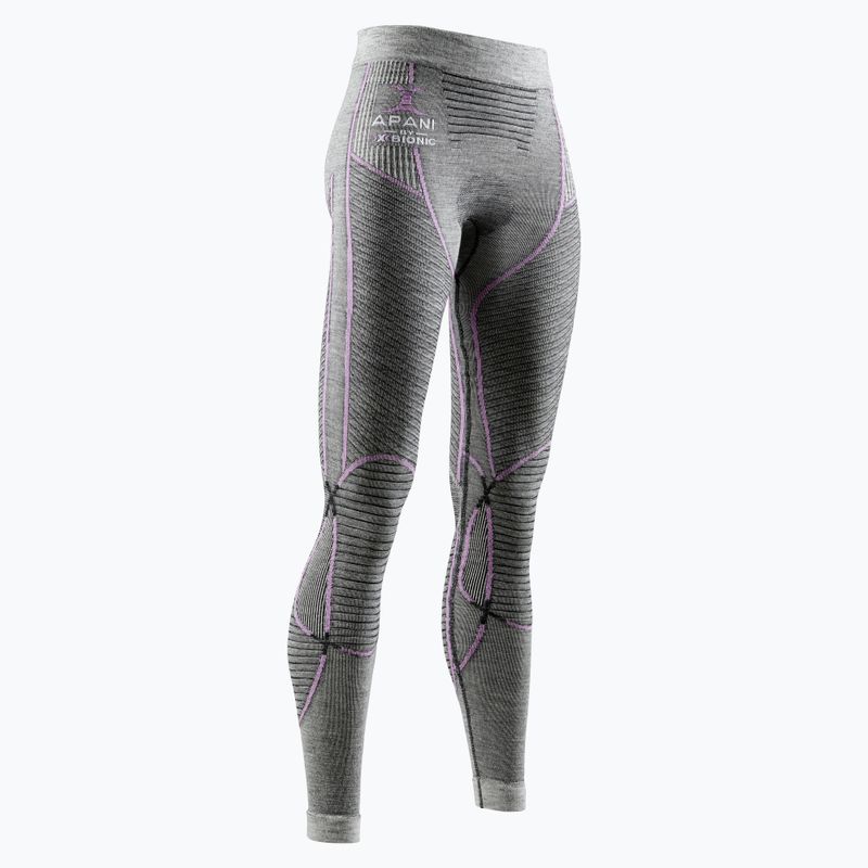X-Bionic Apani 4.0 Merino pilkos termo kelnės APWP05W19W 5