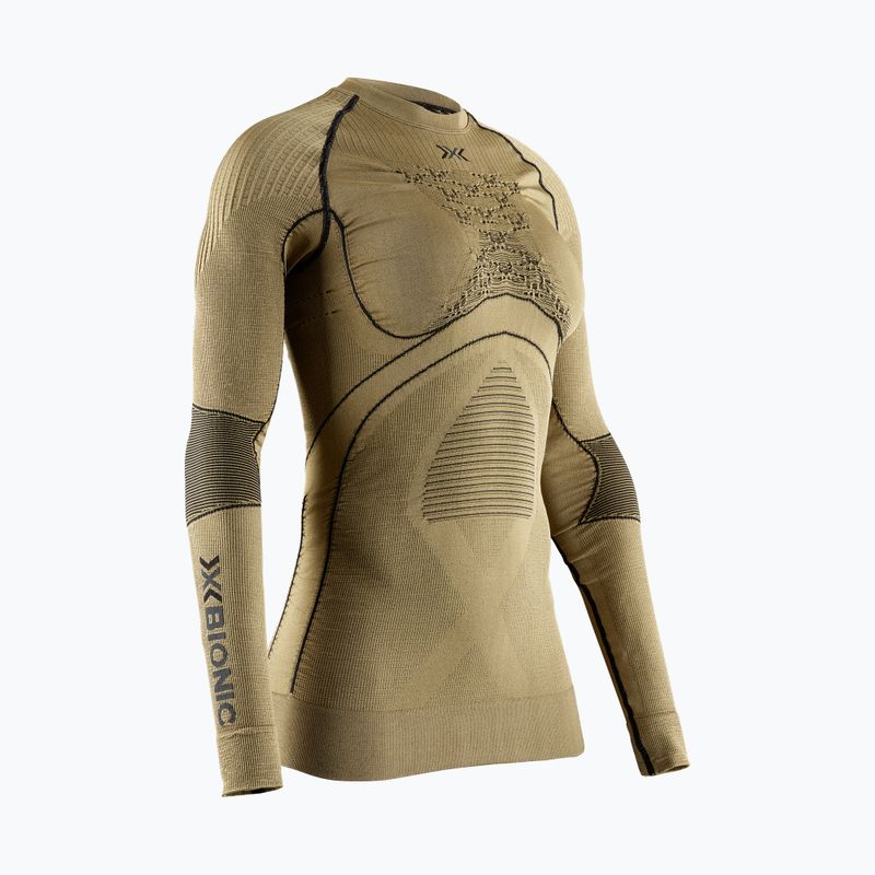 Moteriški termoaktyvūs marškinėliai X-Bionic Radiactor 4.0 gold/black 6
