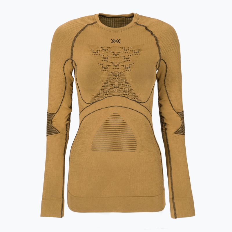 Moteriški termoaktyvūs marškinėliai X-Bionic Radiactor 4.0 gold/black
