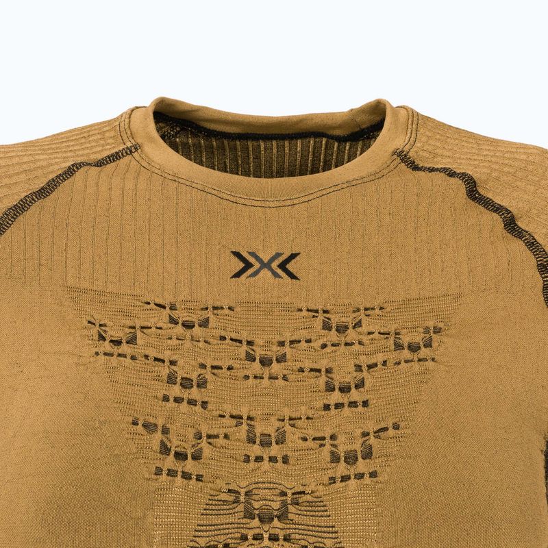 Moteriški termoaktyvūs marškinėliai X-Bionic Radiactor 4.0 gold/black 3
