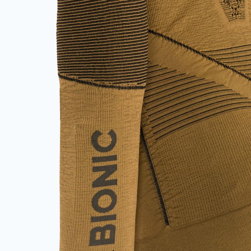 Moteriški termoaktyvūs marškinėliai X-Bionic Radiactor 4.0 gold/black 4