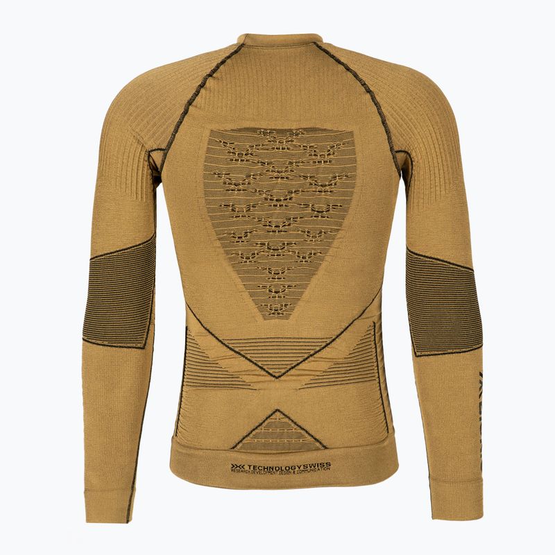 Vyriški termoaktyvūs marškinėliai X-Bionic Radiactor 4.0 gold/black 2