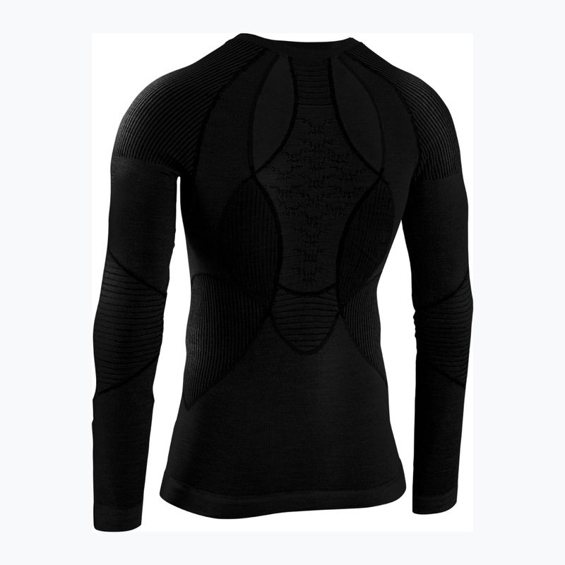 Vyriški termoaktyvūs marškinėliai X-Bionic Apani 4.0 Merino juoda/juoda 6