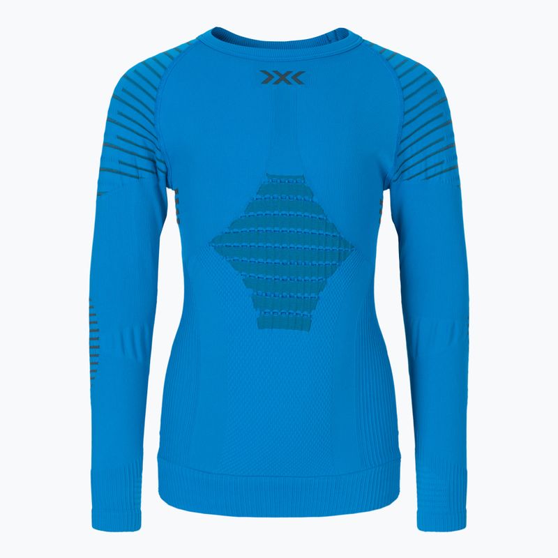 Vaikiški termoaktyvūs marškinėliai X-Bionic Invent 4.0 LS teal blue/anthracite