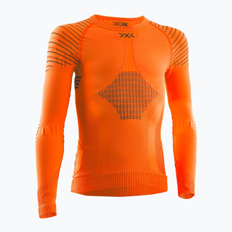 Vaikiški termoaktyvūs marškinėliai X-Bionic Invent 4.0 sunset orange/anthracite