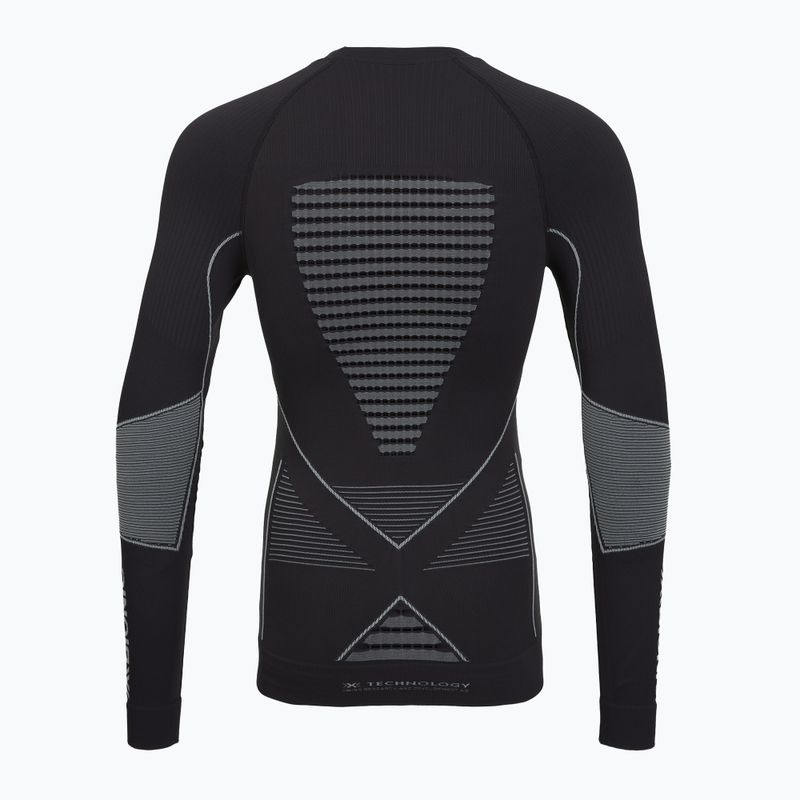 Vyriški termoaktyvūs marškinėliai X-Bionic Energy Accumulator Origins charcoal/pearl grey 2