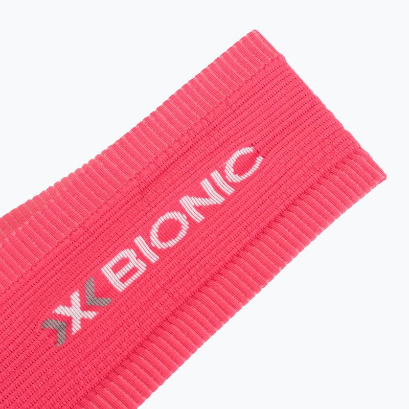 Termoaktyvi juosta X-Bionic Headband 4.0 flamingo pink/arctic white 3
