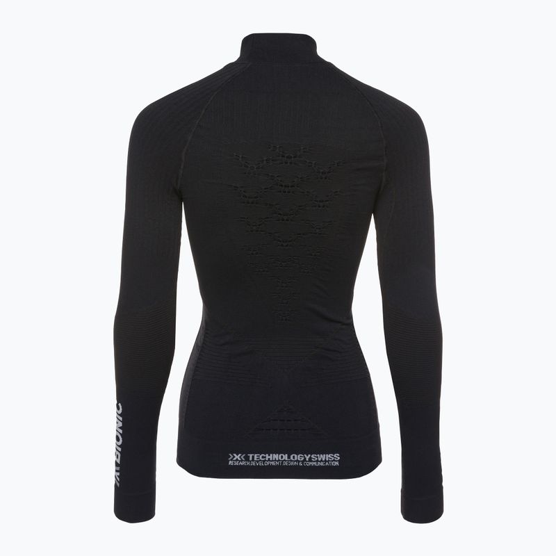 Moteriškas šiltas džemperis X-Bionic Energy Accumulator 4.0 Turtle Neck opal black/arctic white 5