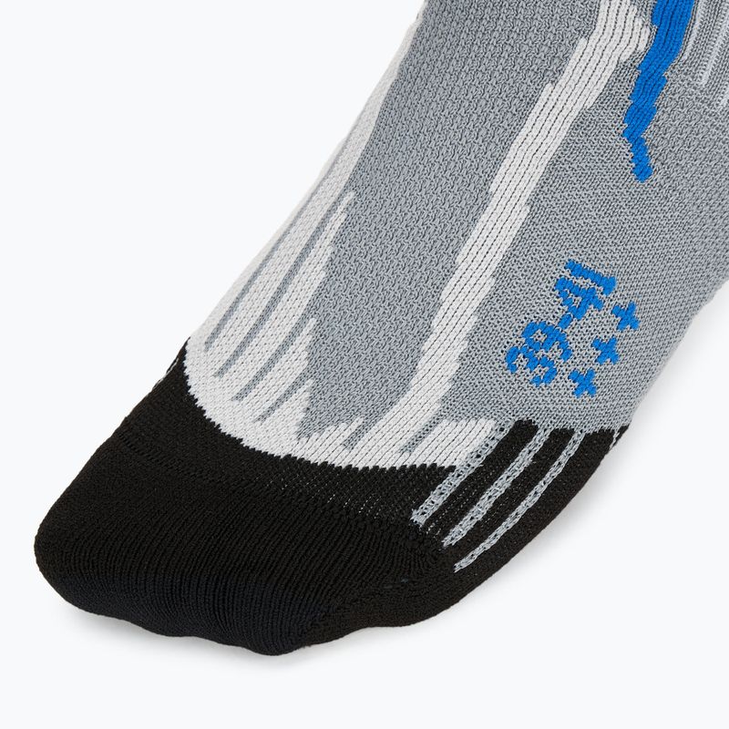 Vyriškos bėgimo kojinės X-Socks Run Speed Two 4.0 pearl grey/invent blue 3