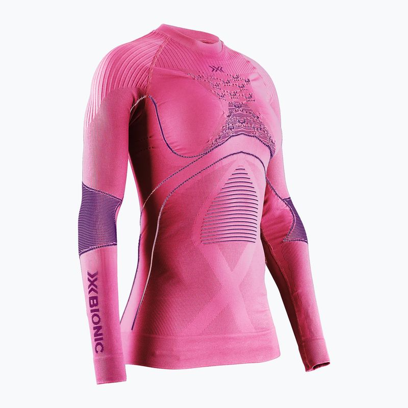 Moteriški termoaktyvūs marškinėliai X-Bionic Energy Accumulator 4.0 LS magnolia purple/fuchsia 5