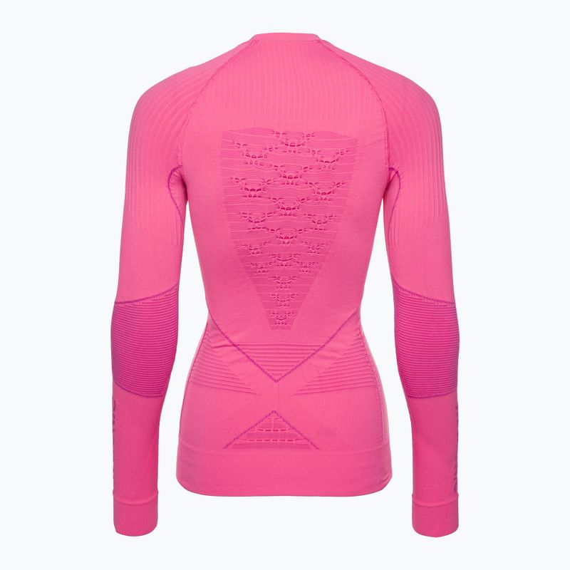 Moteriški termoaktyvūs marškinėliai X-Bionic Energy Accumulator 4.0 LS magnolia purple/fuchsia 2