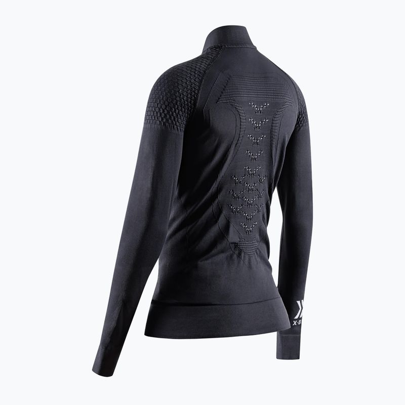 Moteriškas termoaktyvus džemperis X-Bionic Energizer 4.0 Transmission Layer Full Zip opal black/arctic white 3