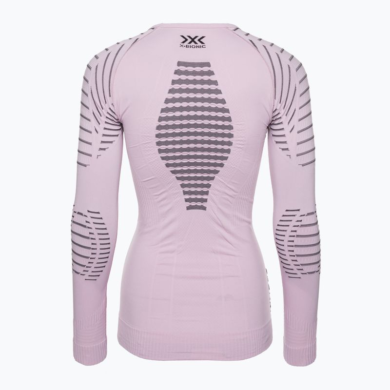 Moteriški termoaktyvūs marškinėliai X-Bionic Invent 4.0 LS winsome orchid/opal black 3