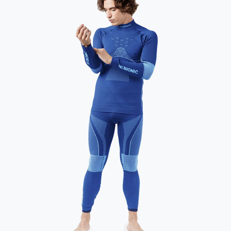 Vyriški termoaktyvūs marškinėliai X-Bionic Energy Accumulator 4.0 Turtle Neck navy/blue 2
