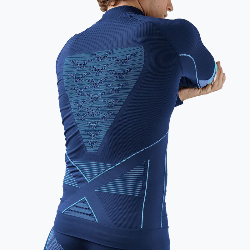 Vyriški termoaktyvūs marškinėliai X-Bionic Energy Accumulator 4.0 Turtle Neck navy/blue 3