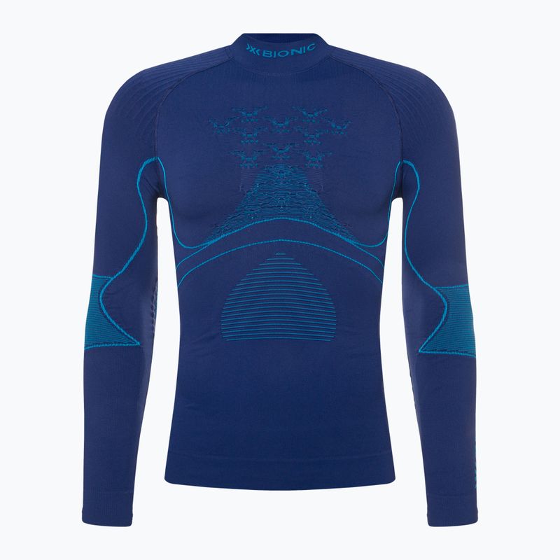 Vyriški termoaktyvūs marškinėliai X-Bionic Energy Accumulator 4.0 Turtle Neck navy/blue 4