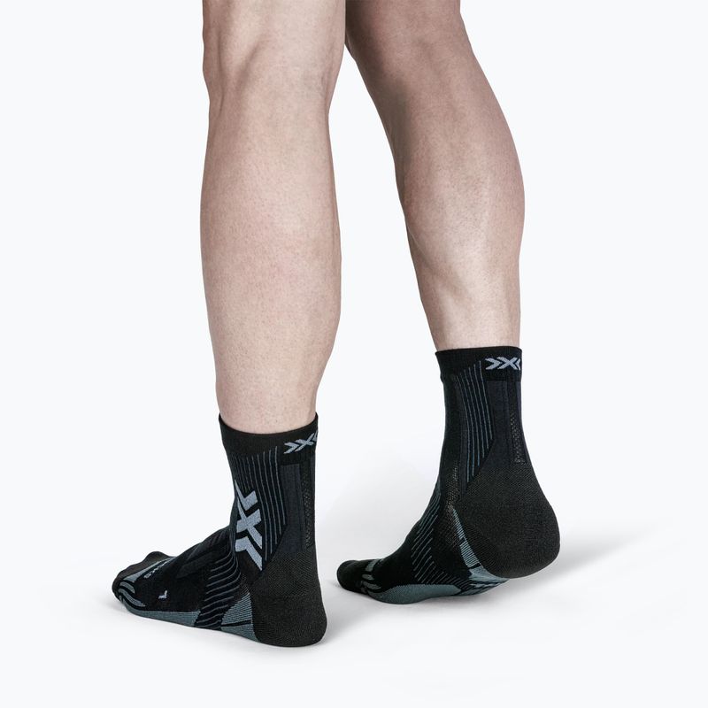Kojinės X-Socks Hike Perform Natural Ankle anthracite/turquoise 4