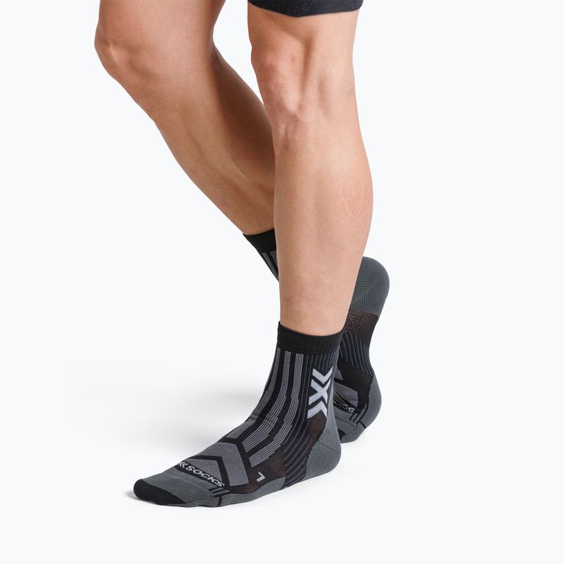 Kojinės X-Socks Trekking Perfom Ankle black/charcoal 4