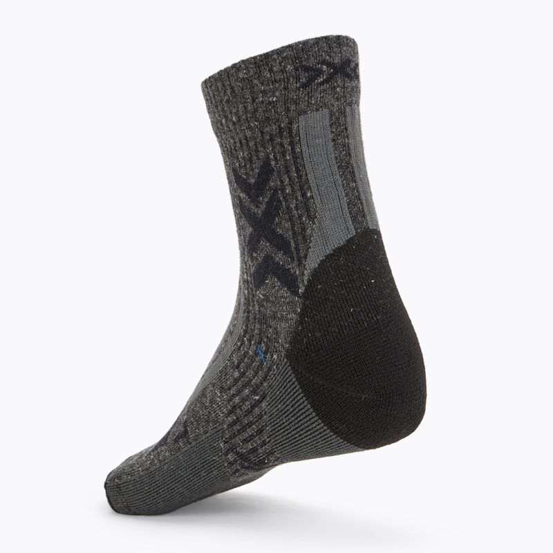 Žygio kojinės X-Socks Hike Perform Merino Ankle black/charcoal 2
