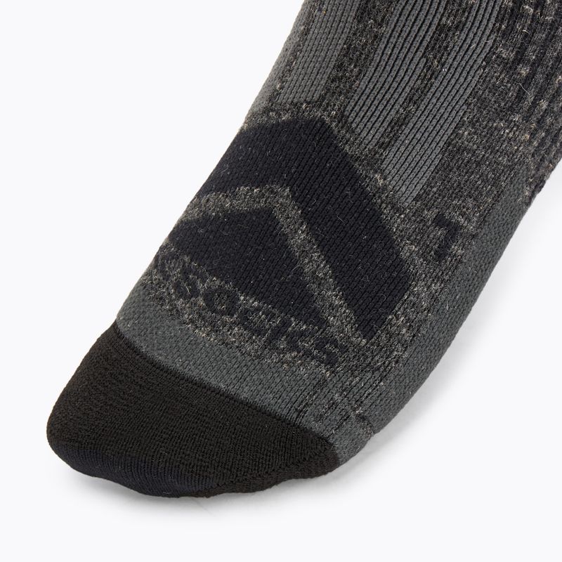 Žygio kojinės X-Socks Hike Perform Merino Ankle black/charcoal 3