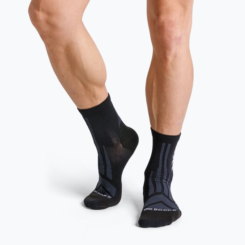 Kojinės X-Socks Hike Discover Ankle black/charcoal 3
