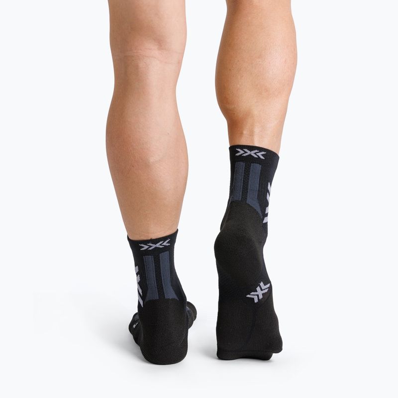 Kojinės X-Socks Hike Discover Ankle black/charcoal 4