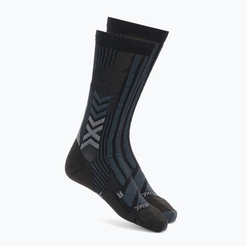 Vyriškos kojinės X-Socks Trekking Perform Merino Crew black/charcoal