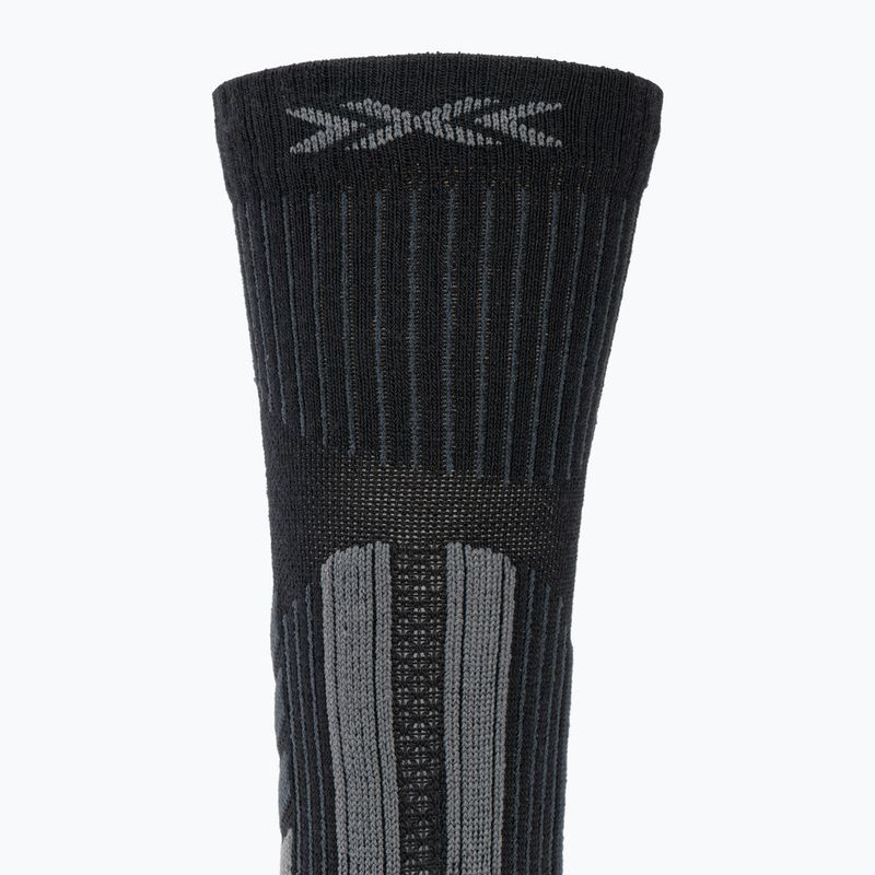 Vyriškos kojinės X-Socks Trekking Perform Merino Crew black/charcoal 4