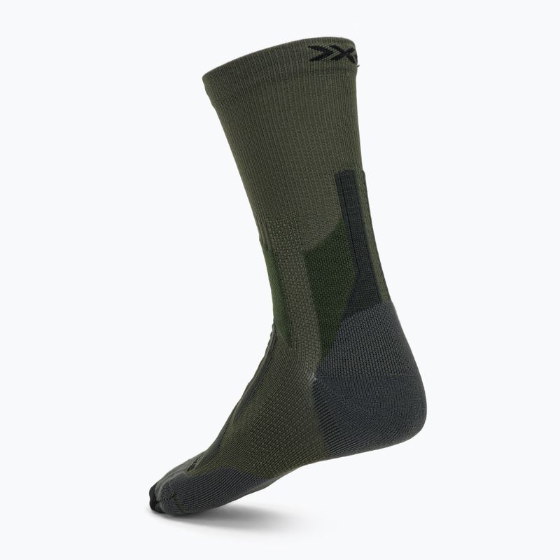 Kojinės X-Socks Hike Discover Crew green/black 2