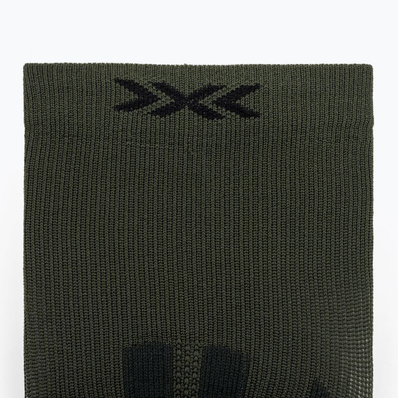 Kojinės X-Socks Hike Discover Crew green/black 3