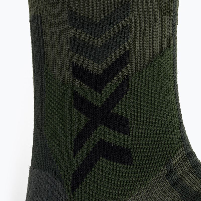 Kojinės X-Socks Hike Discover Crew green/black 4