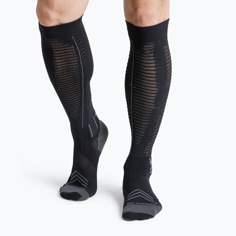 Kojinės X-Socks Run Expert Effektor OTC black/charcoal 2